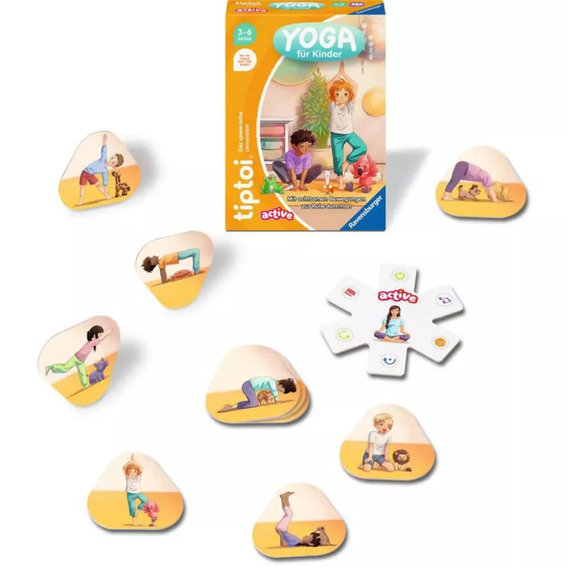 tiptoi ACTIVE - Joga vaikams, įgūdžių žaidimas