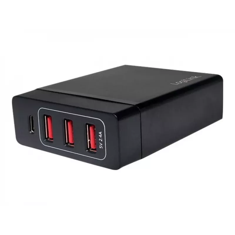 Vidinis USB įkroviklis LogiLink PA0122 Universalus Juodas