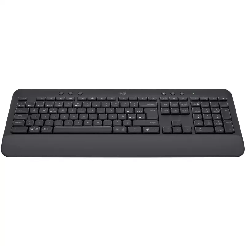 Logitech Signature K650 - belaidė klaviatūra - Bluetooth 5.1 - QWERTY ispanų - grafito (920-010917)