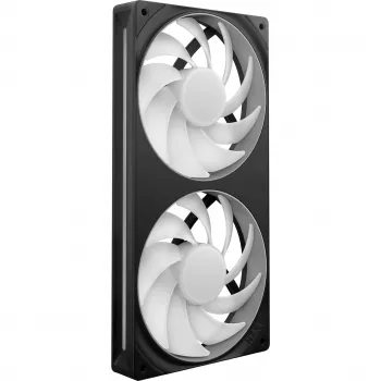 NZXT F280 RGB Core 140mm ARGB PWM 2 vienete juodi