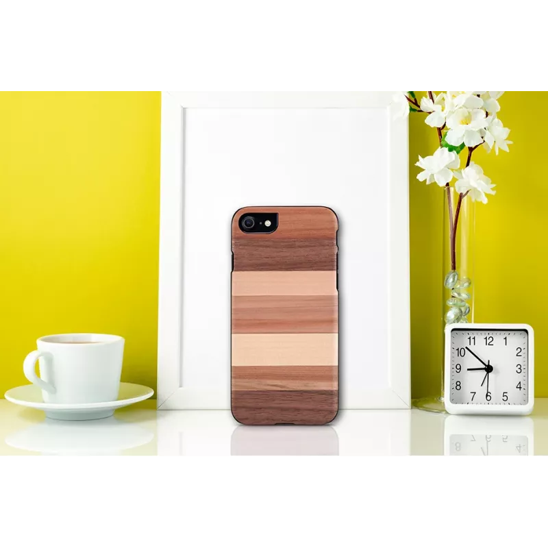 Telefono dėklas man and wood iPhone 7/8 — sabbia black