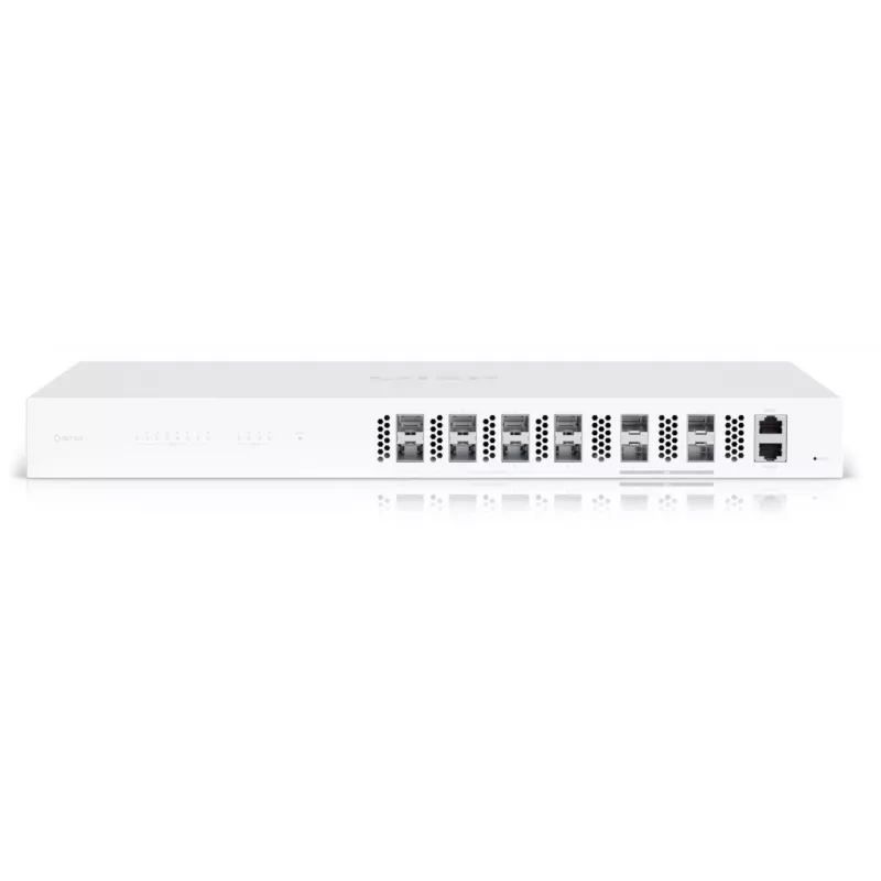 Valdomas jungiklis Ubiquiti UISP-FIBER-OLT-XGS, 10 Gbit/s, 1U