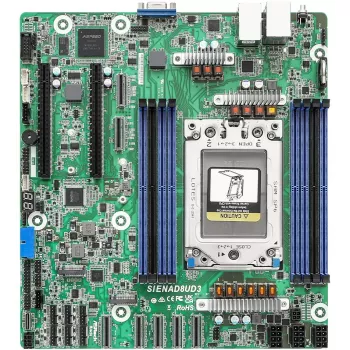 Motininė plokštė ASRock SIENAD8UD3, AMD 800 serijos, lizdas SP6, micro-ATX