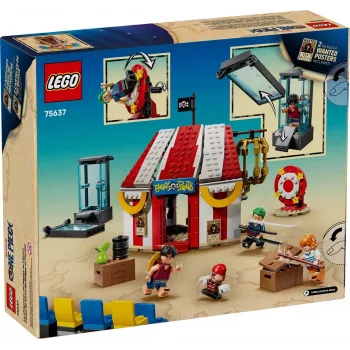 LEGO Bricks statybinis rinkinys Klouno Bagi cirko palapinė 75637 — 573 detalės, 4 minifigūrėlės, nuo 8 m.