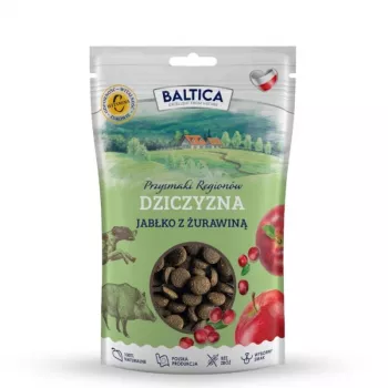 BALTICA regioniniai skanėstai Elniena su obuoliu – šuns skanėstas – 100g