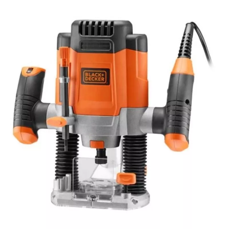 Frezavimo staklės Black+Decker KW1200E 1200W 8000-28000 RPM
