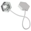 Nanoleaf Flex apšvietimo jungtis – balta, 0,24 m laidas, 3 vnt. pakuotė