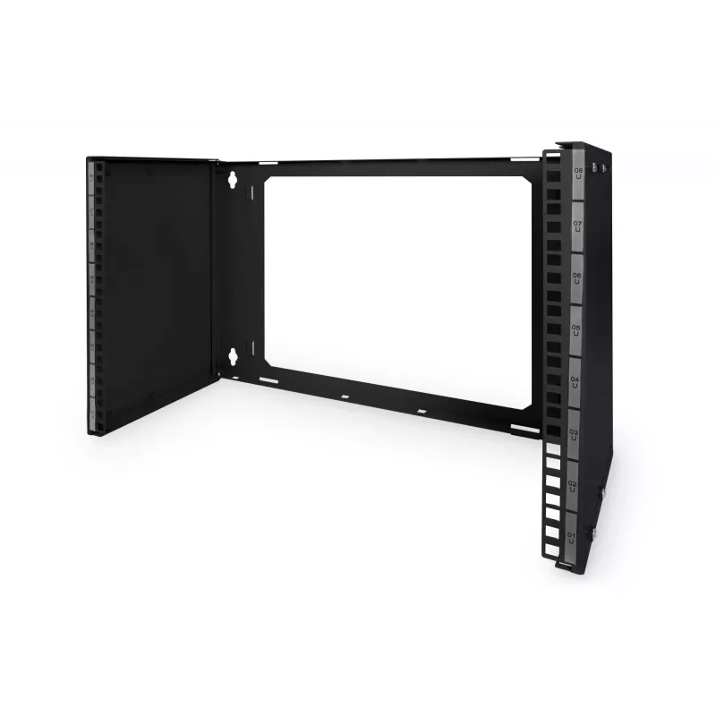 Digitus DN-19 PB-4U-SW sieninis spintelis - juodas, RAL 9005 - 8U - 48,3 cm (19 inch)
