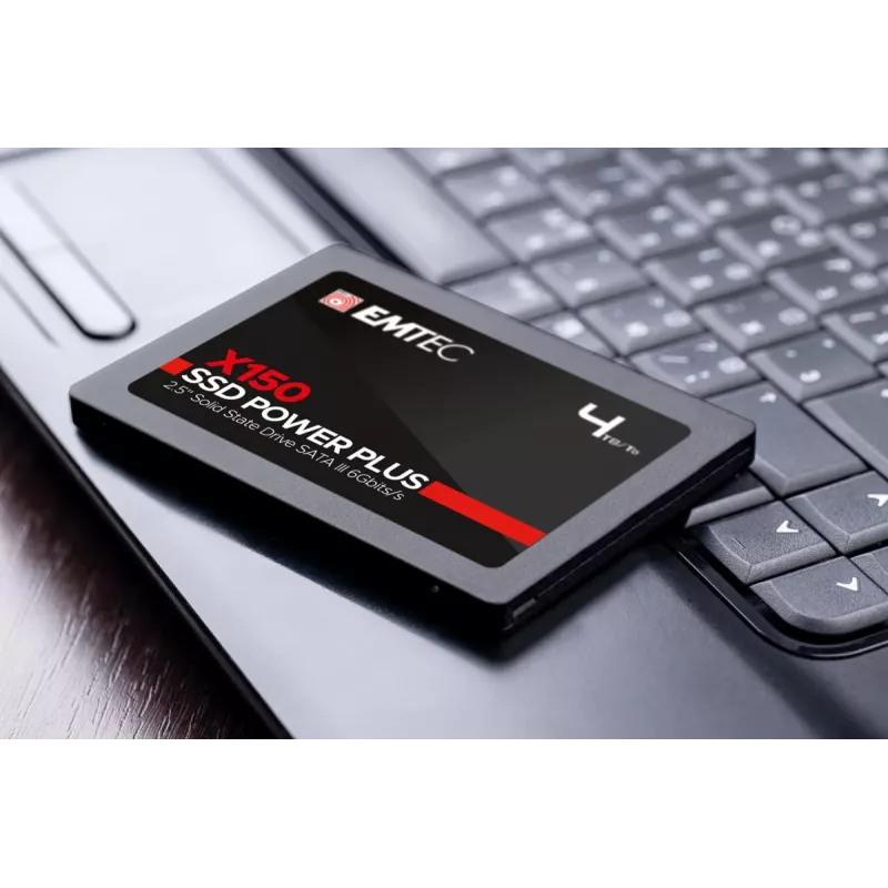 Emtec X150 Power Plus - SSD - 2 TB - vidinis - 2,5 colio (6,4 cm) - SATA 6Gb/s (ECSSD2TX150)