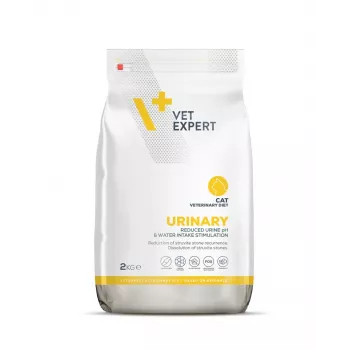 Sausas kačių ėdalas VETEXPERT Veterinary Diet Urinary, 2 kg – paukštiena, 33 % baltymų, 23 % riebalų