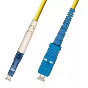 Microconnect FIB461001 šviesolaidinis kabelis 1 m LC geltonas