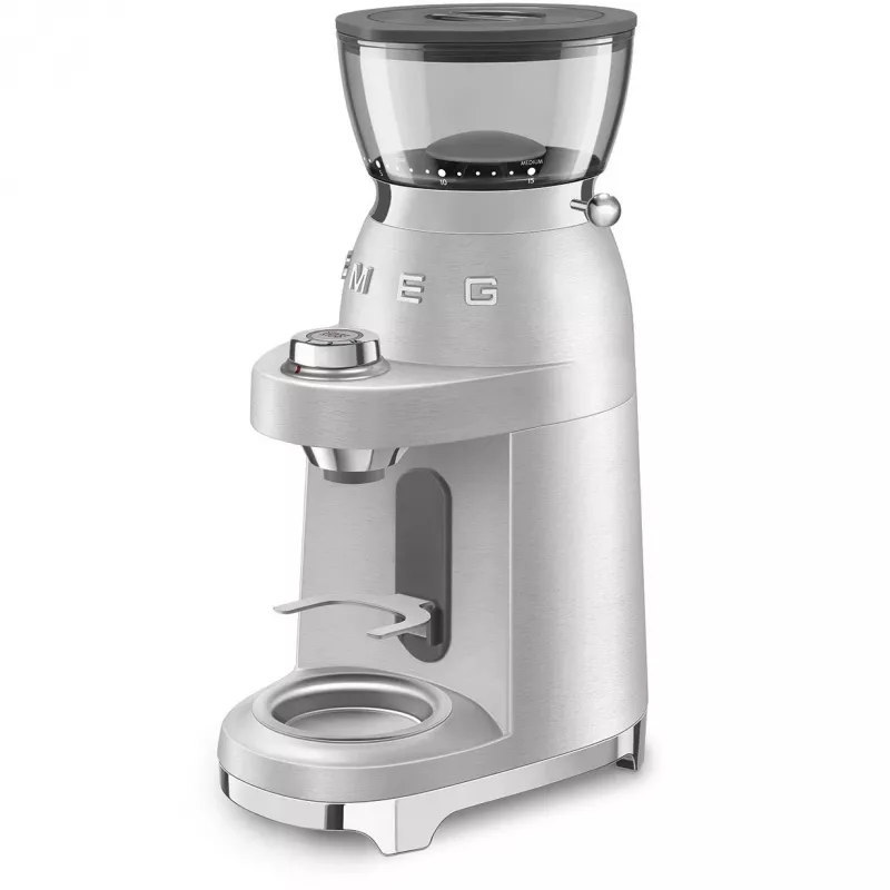 SMEG kavos malūnėlis 50s stiliaus CGF02SSEU sidabrinis