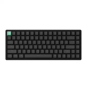 Belaidė mechaninė klaviatūra Keychron K2 HE RGB Nebula – 84 klavišų, juoda, Bluetooth ir USB-C, magnetiniai jungikliai
