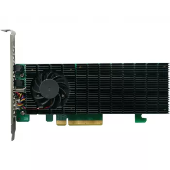 HighPoint SSD6202A 2x M.2 PCIe Gen3 x8 NVMe valdiklio plokštė