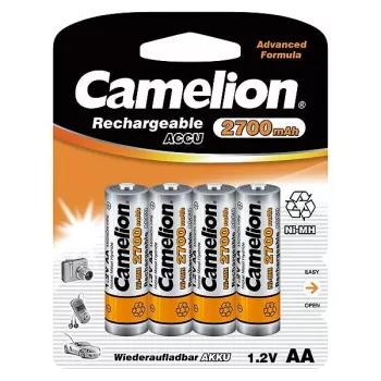 Įkraunama baterija Camelion NH-AA2300BP4 (4 vnt., NiMH, AA, 2300 mAh)