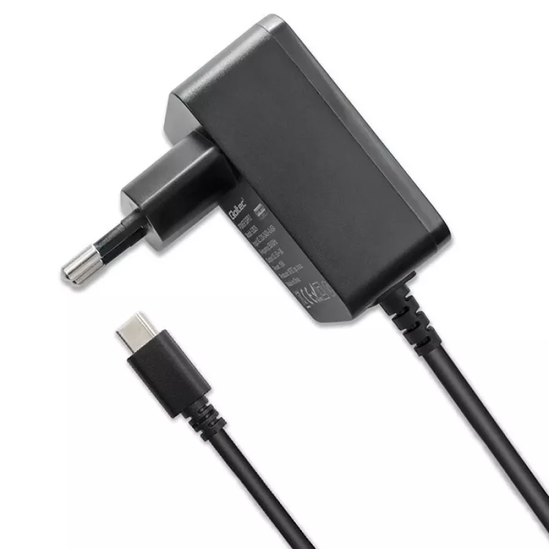 QOLTEC greitasis PD įkroviklis Raspberry Pi 4, USB-C, 15 W