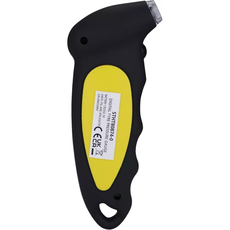Skaitmeninis padangų slėgio matuoklis STANLEY STHT80874-0, 0–100 PSI, LCD ekranas
