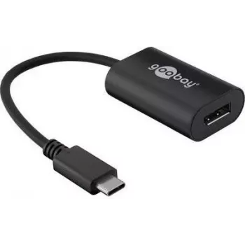 Goobay 38530 laidas adapteris USB-C į DisplayPort juodas (38530)