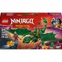 LEGO NINJAGO 71829 Lloyd's Green Forest Dragon konstruktorius, 128 dalių, 2 minifigūrėlės, nuo 6 metų