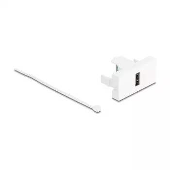 DeLOCK 90911 keystone modulis USB-A lizdas su 5 kontaktų gnybtų bloku