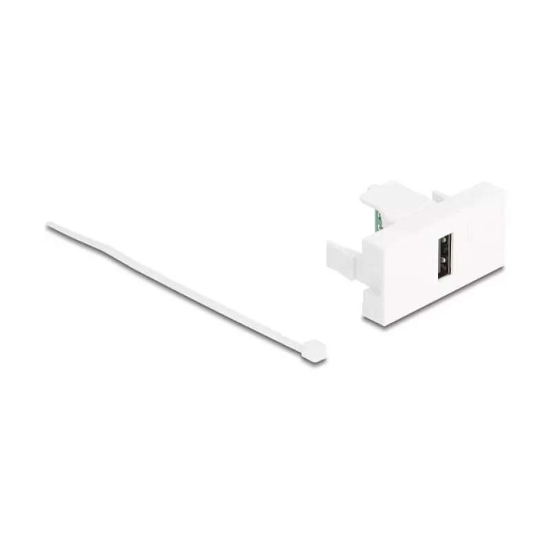 DeLOCK 90911 keystone modulis USB-A lizdas su 5 kontaktų gnybtų bloku