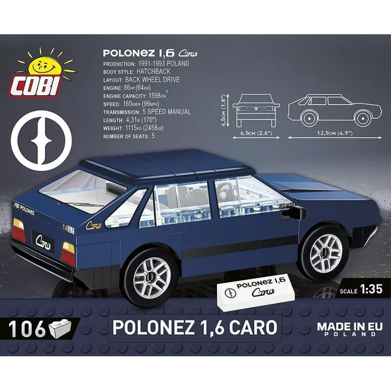 Cobi Polonez 1,6 Caro modelio konstruktorius