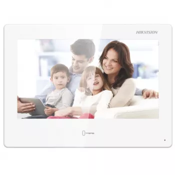 Vidinė stotelė Hikvision DS-KH9310-WTE1(B) balta 12V Wi-Fi