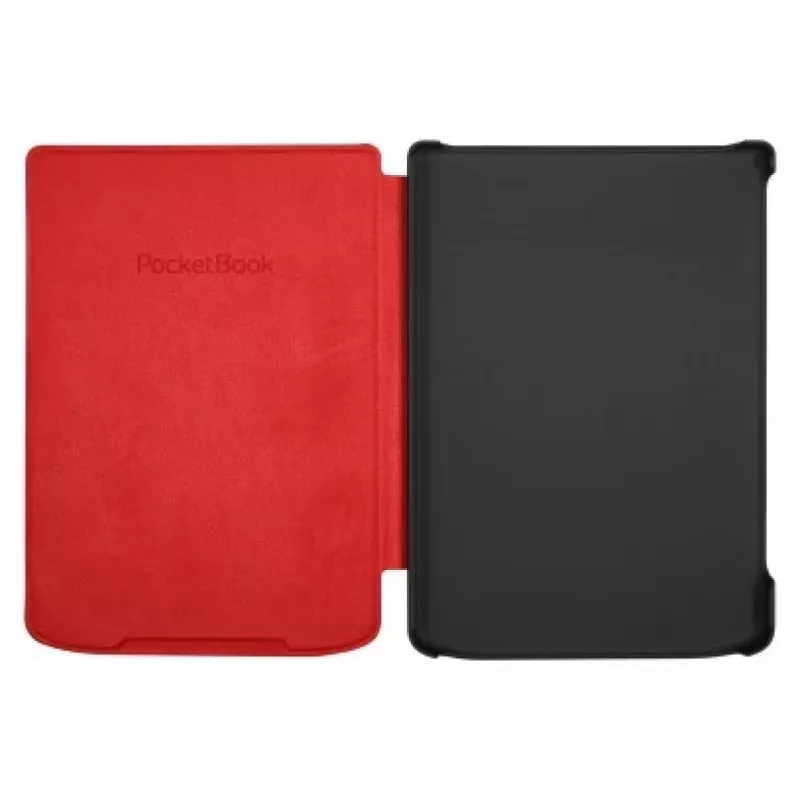 Dėklas „PocketBook Shell“ 6 colių, raudonas, H-S-634-R-WW, skirtas PocketBook Verse ir Verse Pro