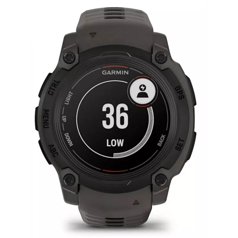 Garmin Instinct E laikrodis 2.18 cm (0.86 inch) MIP 40 mm skaitmeninis 166 x 166 pikseliai juodas GPS