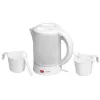 Elektrinis virdulys LAFE LAFCZA45865, nerūdijantis plienas, 0,6 L, 600 W, šviesiai pilkas, su užrakinamu dangteliu