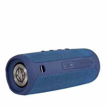 Nešiojamas garsiakalbis MANTA SPK130GO BT – Bluetooth 5.0, TWS, FM, 10W RMS, įkraunamas (juodas, 8×8×19 cm)
