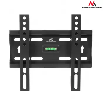 TV laikiklis ant sienos MACLEAN MC-777, 13–42 colių, iki 35 kg, VESA 75x75–200x200, metalinis, juodas