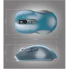 Belaidė pelė YENKEE YMS2010BE dviejų režimų ergonomiška, 2,4 GHz USB imtuvas + Bluetooth 5.1, 4 lygių DPI 1000–3200, 6 mygtukai