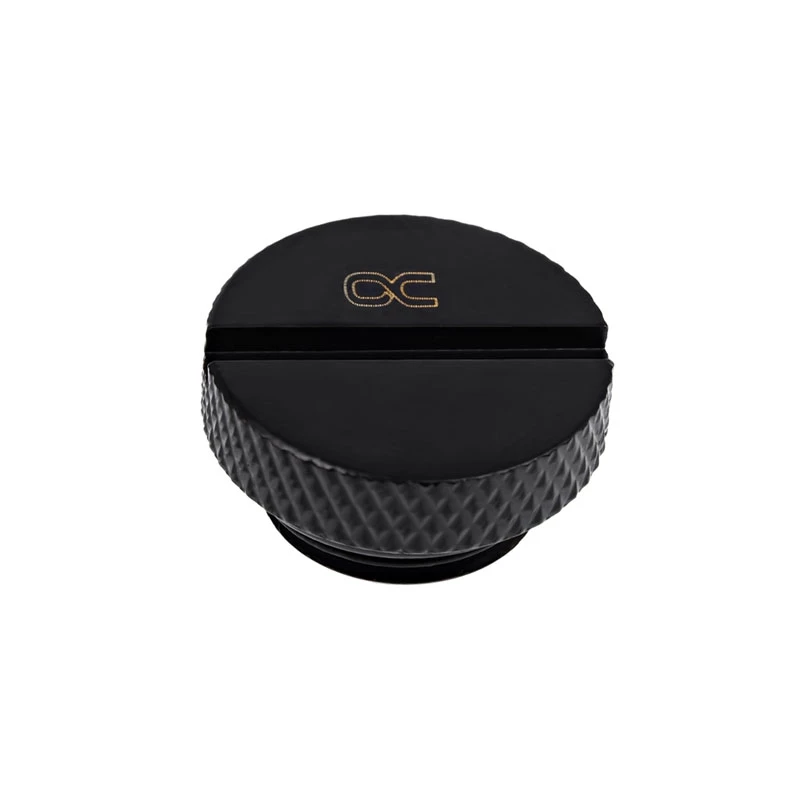 Alphacool Eiszapfen G1/4 užsukami kamščiai (varžtai), juoda spalva, 6 vnt.