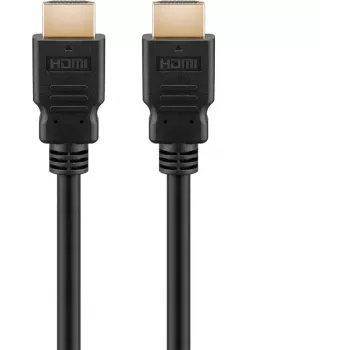 Goobay 61161 HDMI kabelis 5 m, HDMI A tipas - HDMI A tipas, 10,2 Gbit/s, ARC, juodas