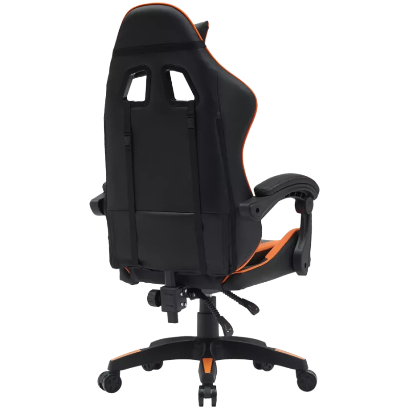 Žaidimų kėdė CANYON Core SGCH2 Juoda Oranžinė – ergonomiškas dizainas, reguliuojamas aukštis