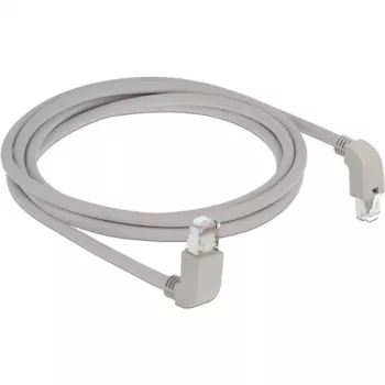 Tinklo kabelis DeLOCK 85872 2m Cat6a S/FTP pilkas