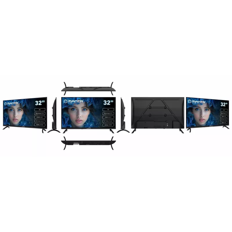 LED televizorius MANTA MATV001LHN32 32 colių HD Ready
