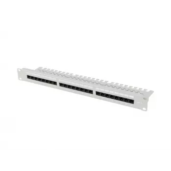 Lanberg PPU6-1124-S skydinė panelė 1U 24 prievadų CAT6 UTP