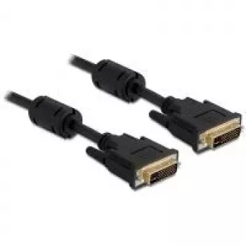 DVI laidas DeLOCK 24+5 kištukas – DVI 24+5 kištukas 3 m juodas