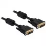 DVI laidas DeLOCK 24+5 kištukas – DVI 24+5 kištukas 3 m juodas