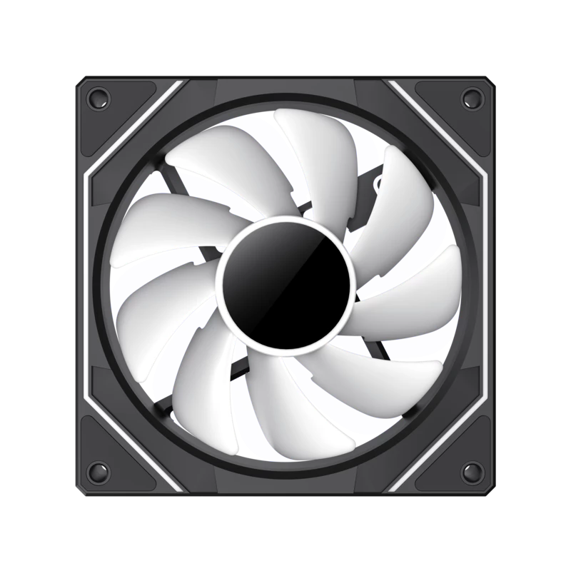 Gamemax FN12A-S8I korpuso ventiliatorius 120mm juodas