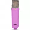 Rode NT1 Signature + XLR kabelis + stalinis studijos stovas, mikrofonas alyvinis, rinkinys