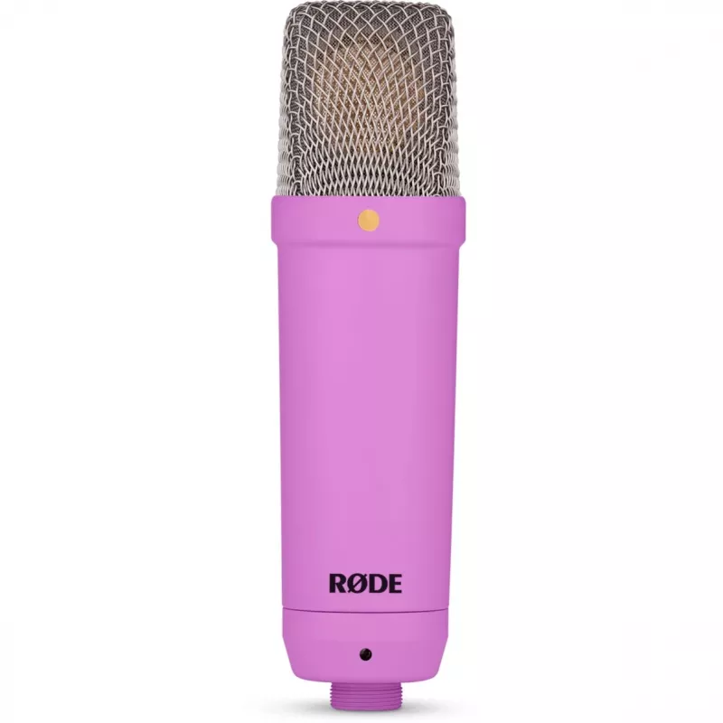 Rode NT1 Signature + XLR kabelis + stalinis studijos stovas, mikrofonas alyvinis, rinkinys