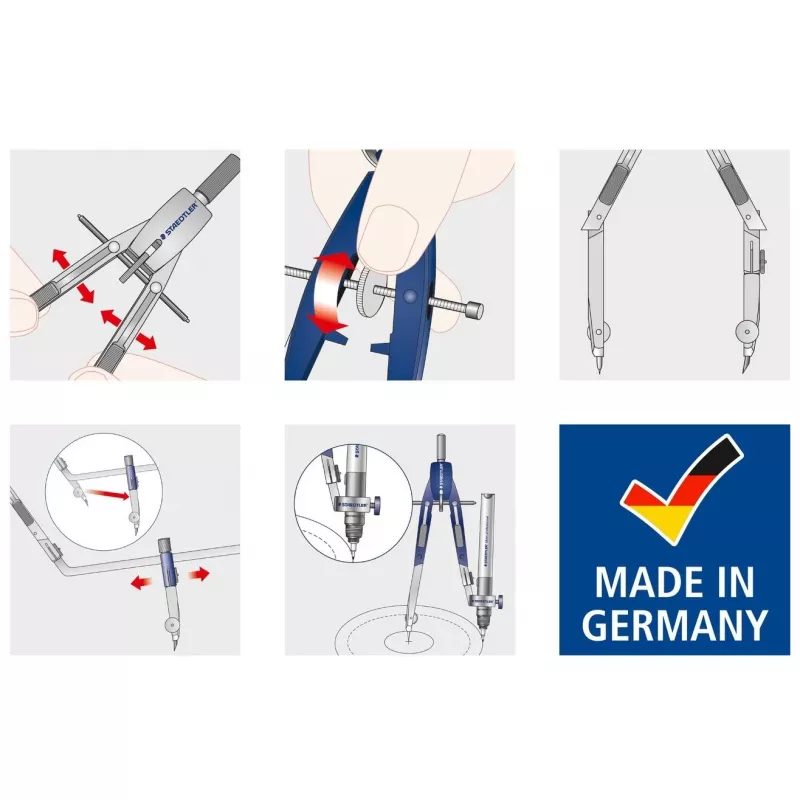 Skriestuvas lankinis Staedtler 552 01