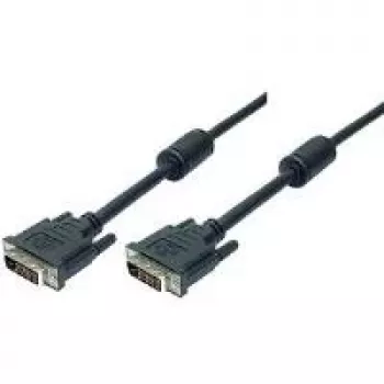 DVI-D 24+1 Kabel, Dual Link, 1,8 m, Stecker - Stecker mit 2 Ferritkernen für leistungsfähige Abschirmung (11004561)