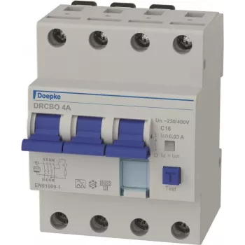 Doepke FI/LS kombinuotas automatinis jungiklis DRCBO4 C16/0,03/3N-A (09945124)
