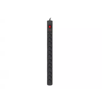 Armac M12 19 inch stovo maitinimo juosta, 12x 230V, vertikali, 1,5 m, juoda (M12/15/CZ)