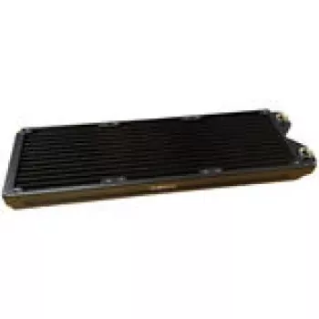 Radiatorius vandens aušinimui Alphacool R27-S360 360 mm variniai pelekai, plonas 360 mm radiatorius
