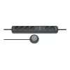 Prailginimo laidas Brennenstuhl Eco-Line Comfort Switch 2m 6 kištukinių lizdų